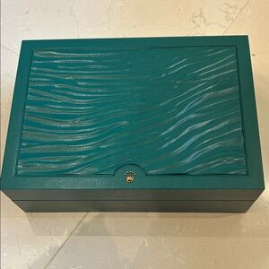 Elegant Green Storage Box